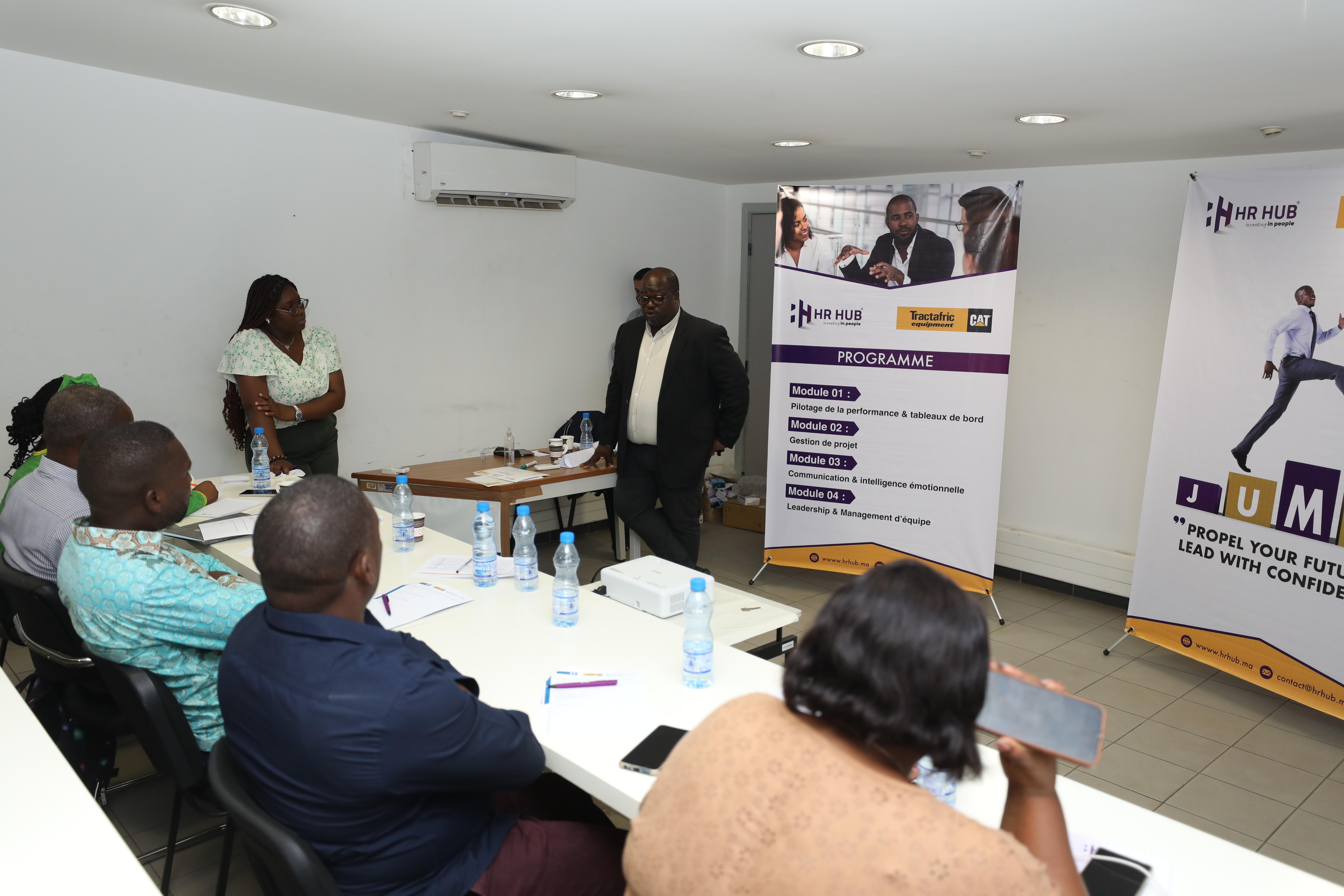 Corporate training session